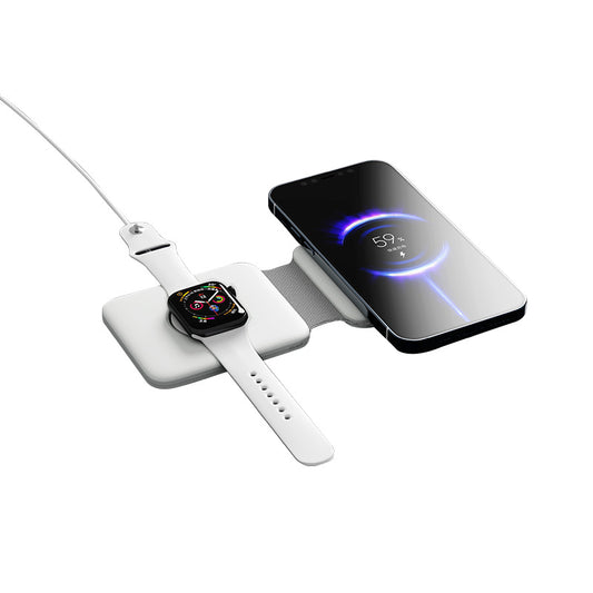 2-in-1 Mobile Wireless Charger